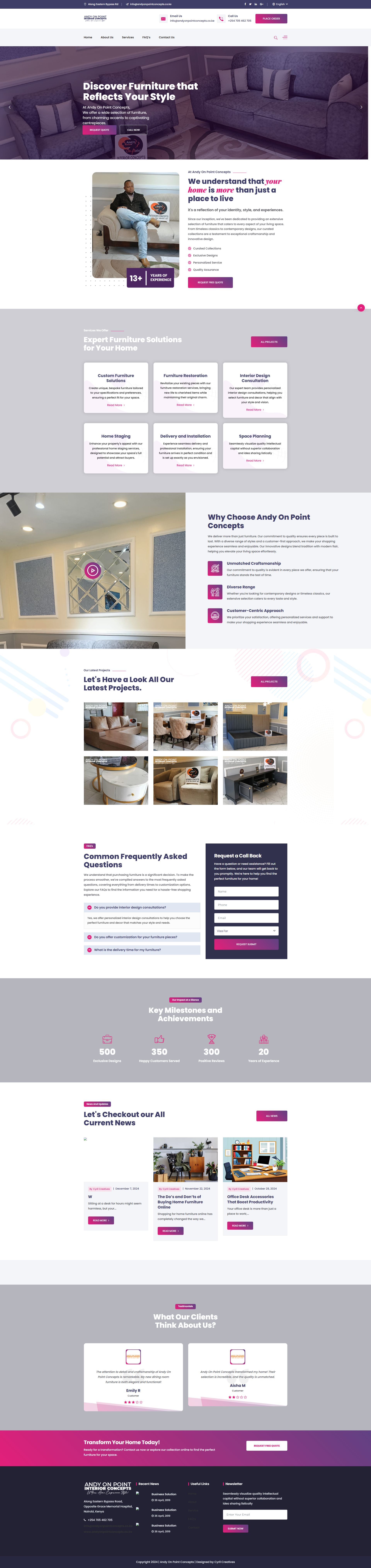 Andy On Point Concepts background