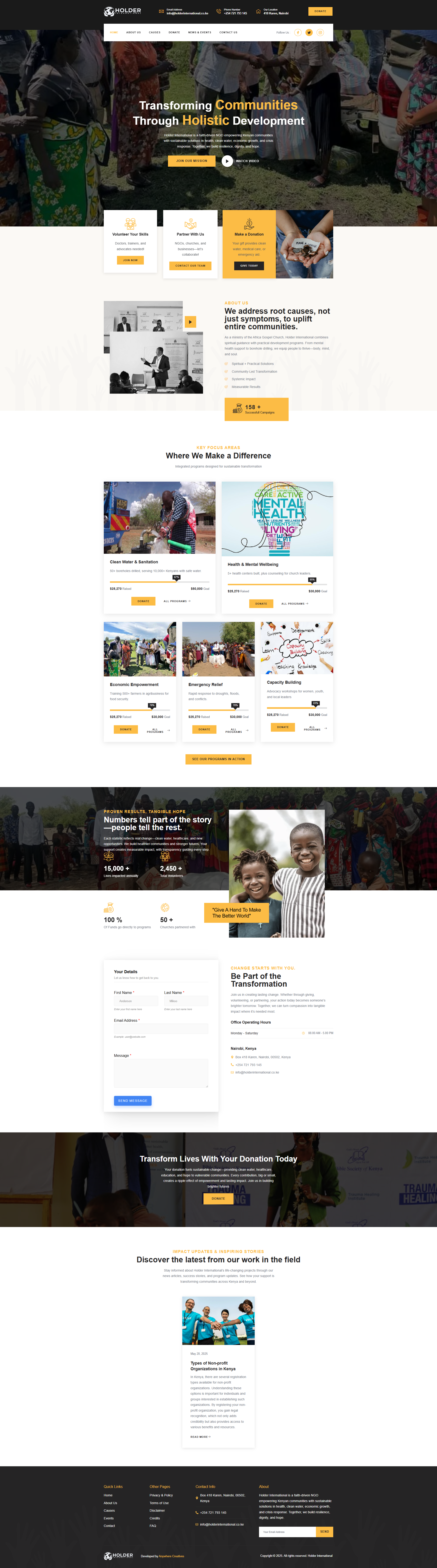 Holder International