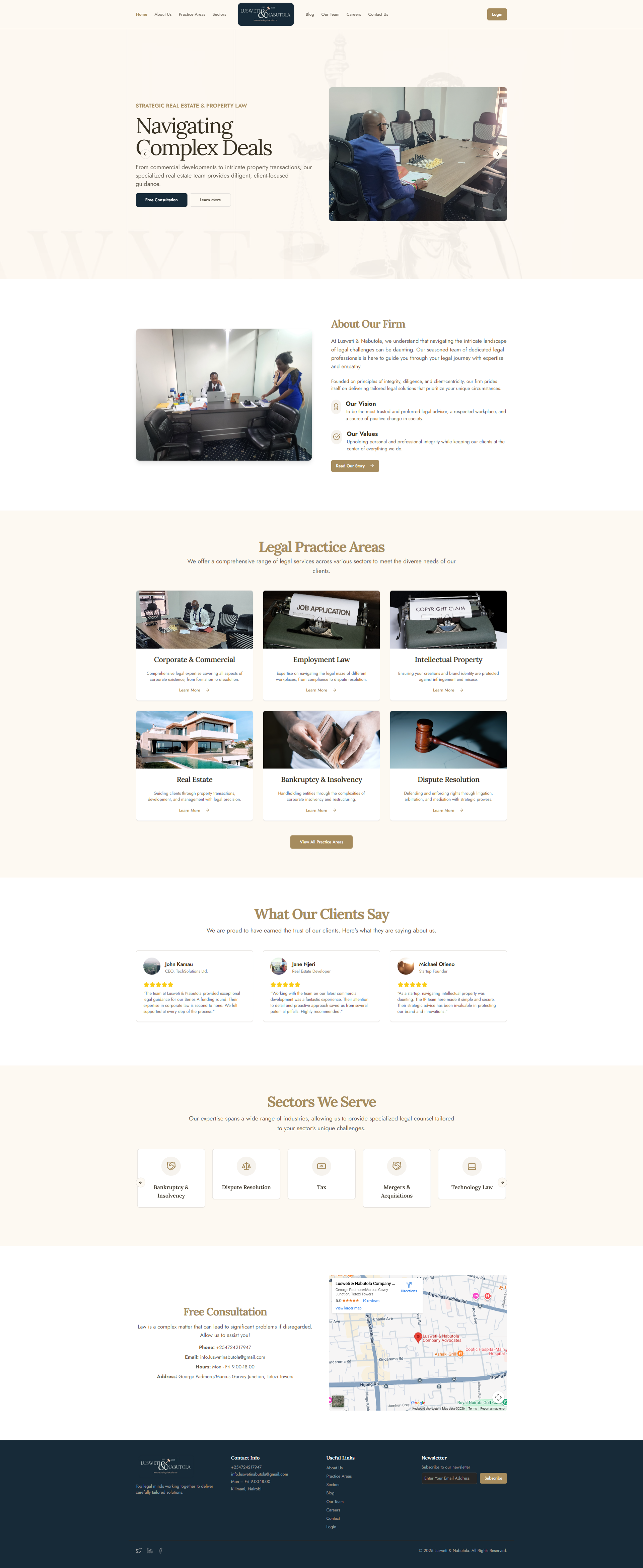 Lusweti & Nabutola Advocates