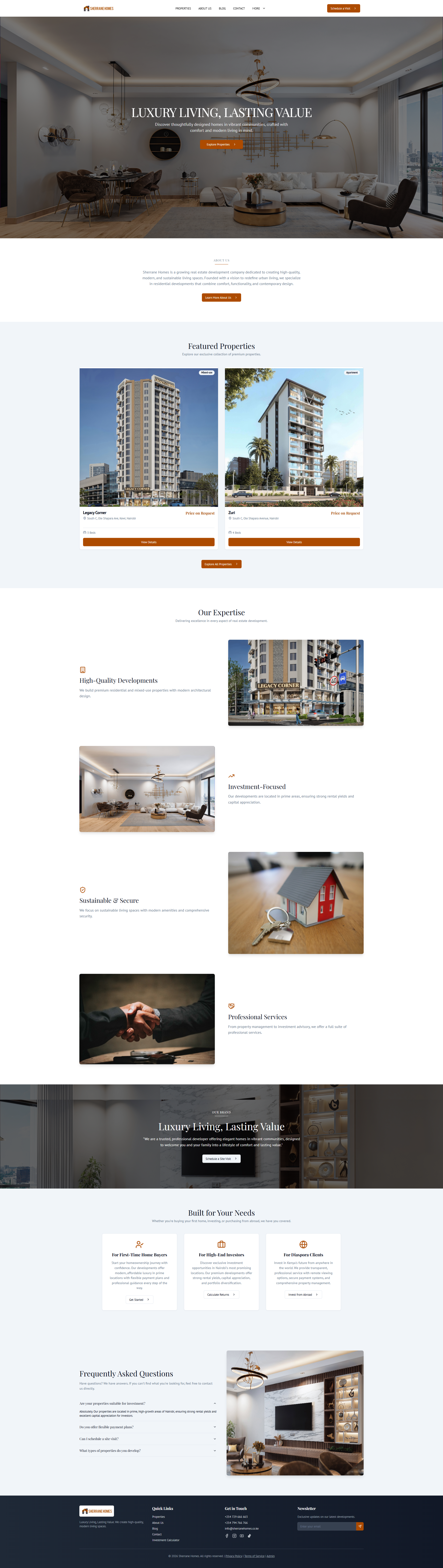 Sherrane Homes background